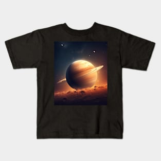 Galaxy space system exploration Kids T-Shirt